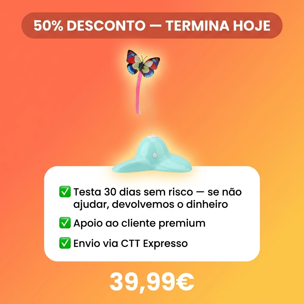 PetFeliz — oferta 50% desconto, CTT Expresso, garantia 30 dias